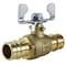 Apollo 3/4 in. Brass PEX-A Barb Ball Valve with Tee Handle EPXV34T - alternate 3